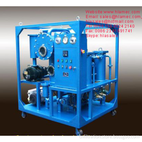 Double Stage Vacuum Transformer Oil Purifier